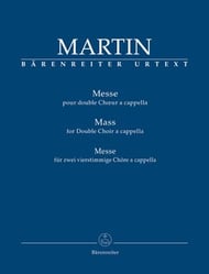 Mass for Double Choir SATB/SATB Choral Score cover